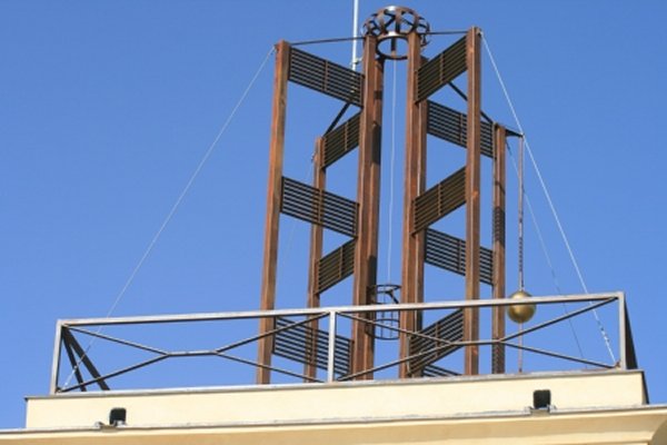Torre restaurada de Moralzarzal, detalle