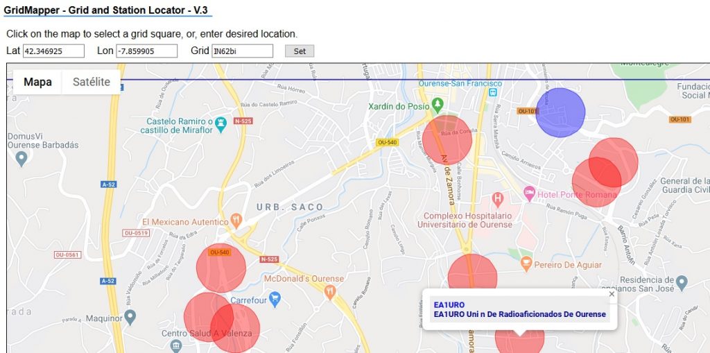 Localizar el locator ! – EA1URO