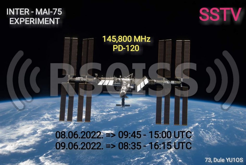 89 junio SSTV desde la ISS! EA1URO